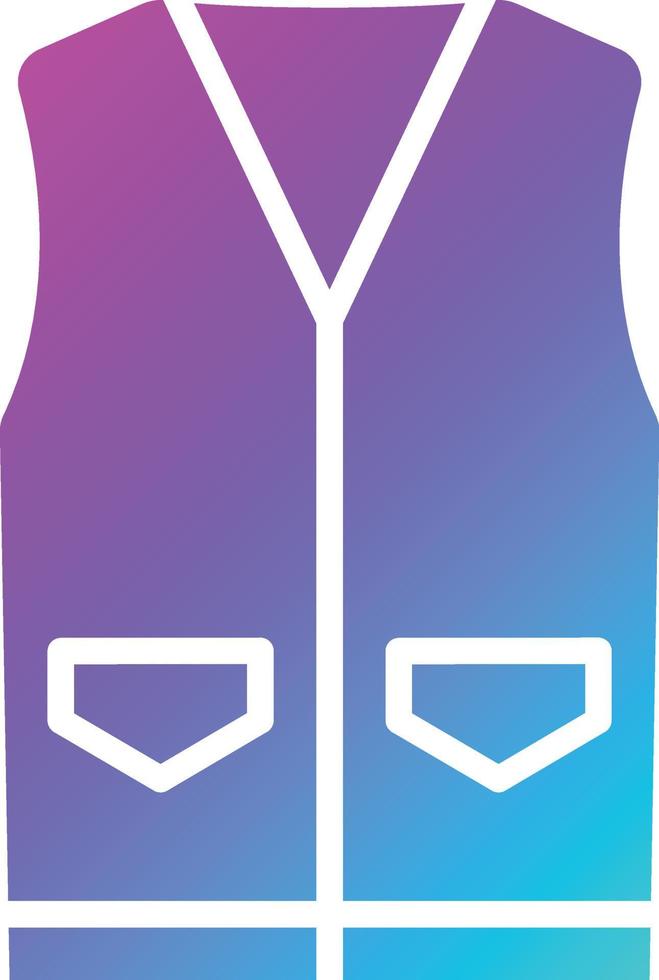 vest vector pictogram ontwerp illustratie