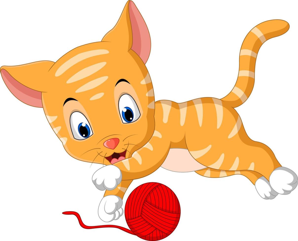 schattige kat cartoon vector