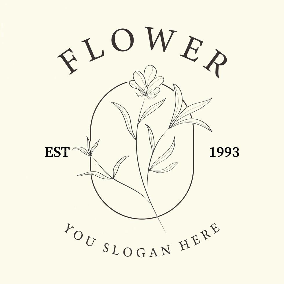 bloem logo ontwerp sjabloon collectie vector