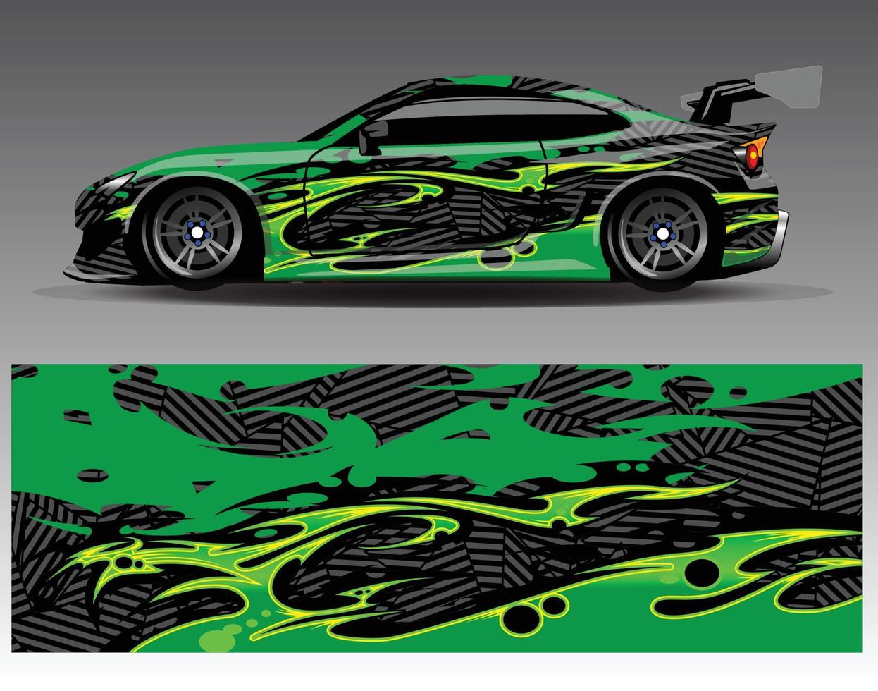 grafisch abstracte streep racen achtergrond kit ontwerpen voor wrap voertuig race auto rally avontuur vector