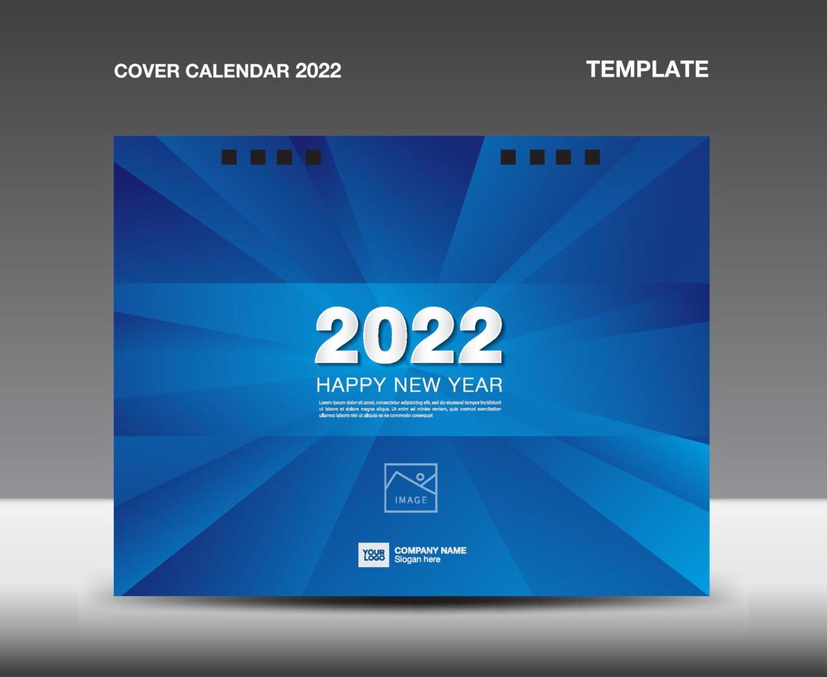 cover desk kalender 2020 sjabloon, omslagontwerp, flyer, advertenties, boekje, catalogus, nieuwsbrief, boekomslag, blauw veelhoekig achtergrondconcept, boekje, advertentie, afdrukken, bedrijfssjabloon, vector