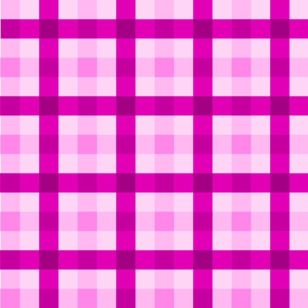 pastel naadloos patroon. roze tot violette kleur. voor plaid, tafelkleden, kleding, overhemden, jurken, papier, bed, dekens, dekbedden en textielproducten. concept van cowboy, land, meisje, vrouwen, moeder.. vector