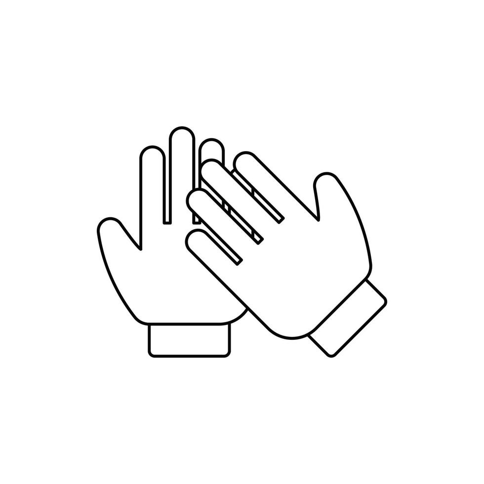 verse handwas pictogram vector