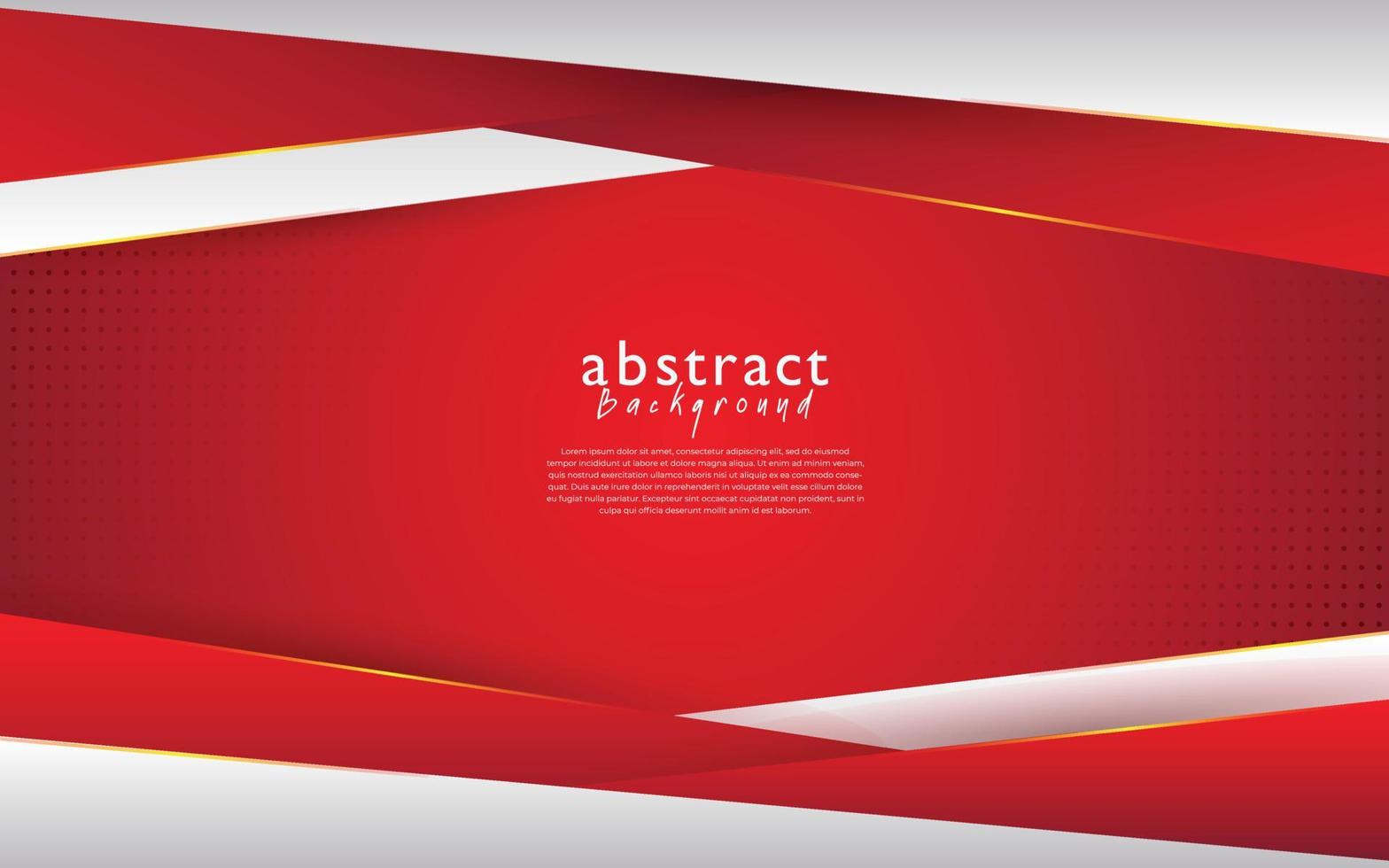 rood wit modern abstract ontwerp als achtergrond vector