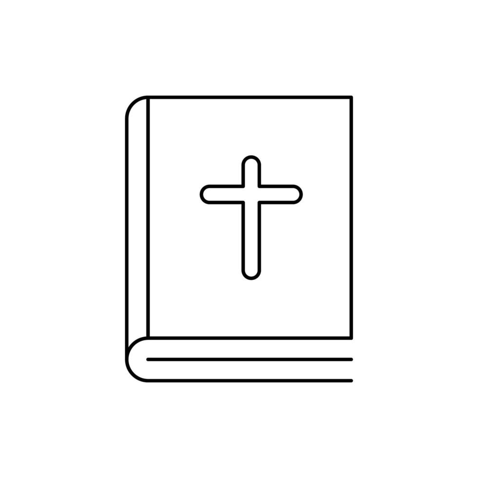 christelijke aanbidding heilige bijbelverzen icon vector