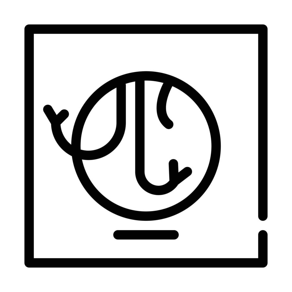 reparatie elektriciteitsdraden lijn pictogram vectorillustratie vector