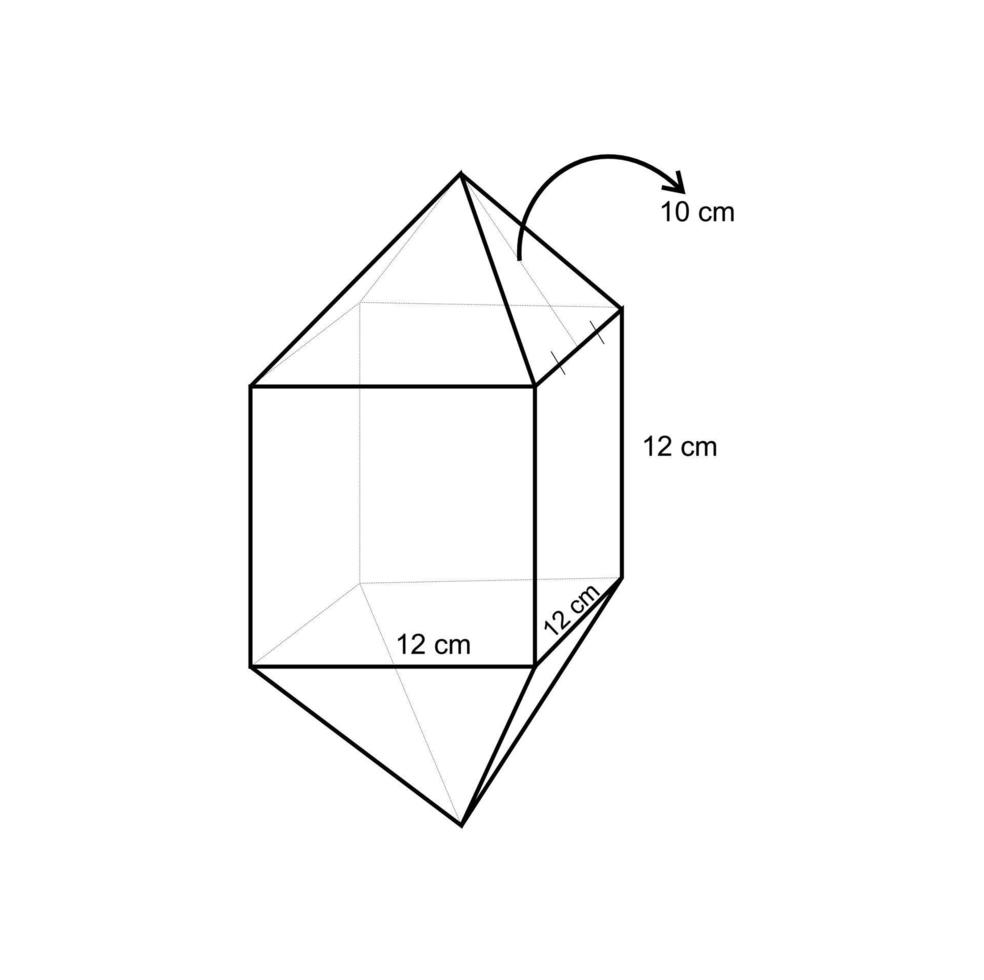 wiskundige illustratievragen voor blokken en piramides. bewerkbare vector in eps 10. basiselement vragen