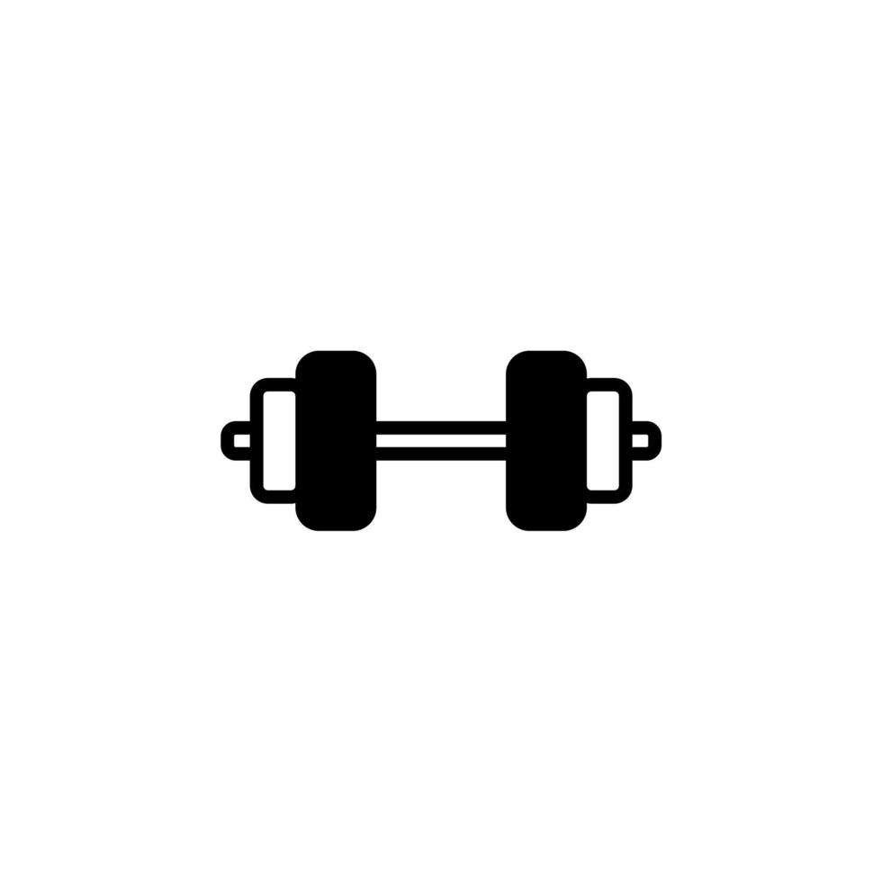 sportschool, fitness, gewicht ononderbroken lijn pictogram vector illustratie logo sjabloon. geschikt voor vele doeleinden.