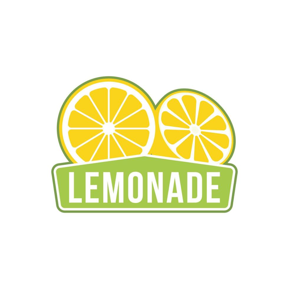 vector behangontwerp citroen fruit plant logo met vitamine c, geel, in de tuin en op de markt