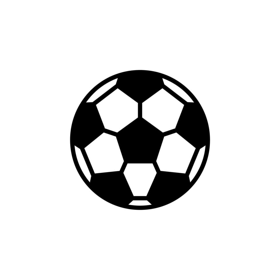 voetbal, sport, bal, spel ononderbroken lijn pictogram vector illustratie logo sjabloon. geschikt voor vele doeleinden.