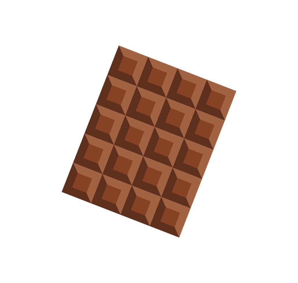 chocoladereep vector