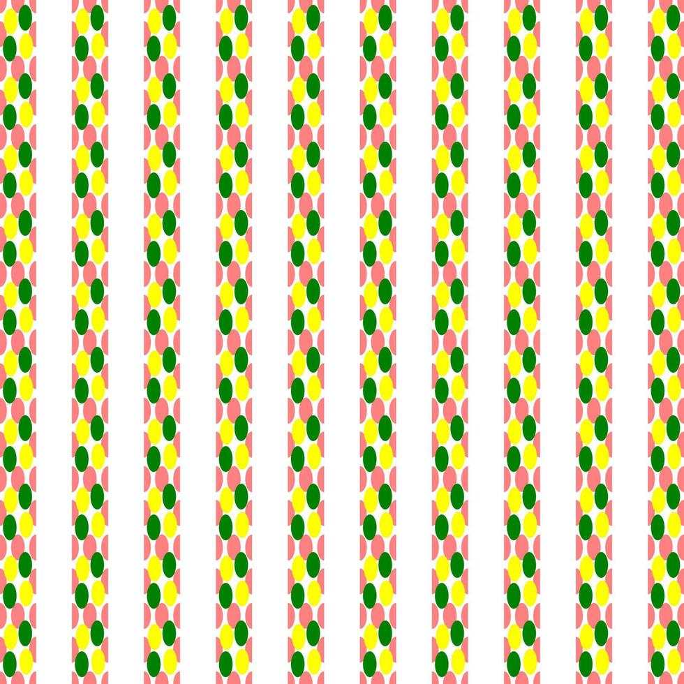 patroon met kleurrijk stippenontwerp vector