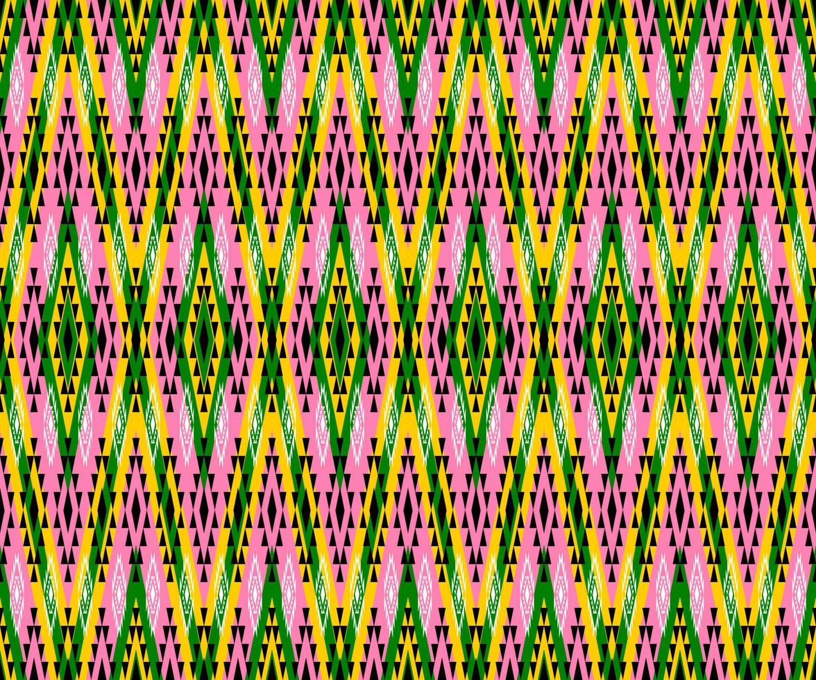 geometrisch etnisch patroon traditioneel ontwerp voor achtergrond vector