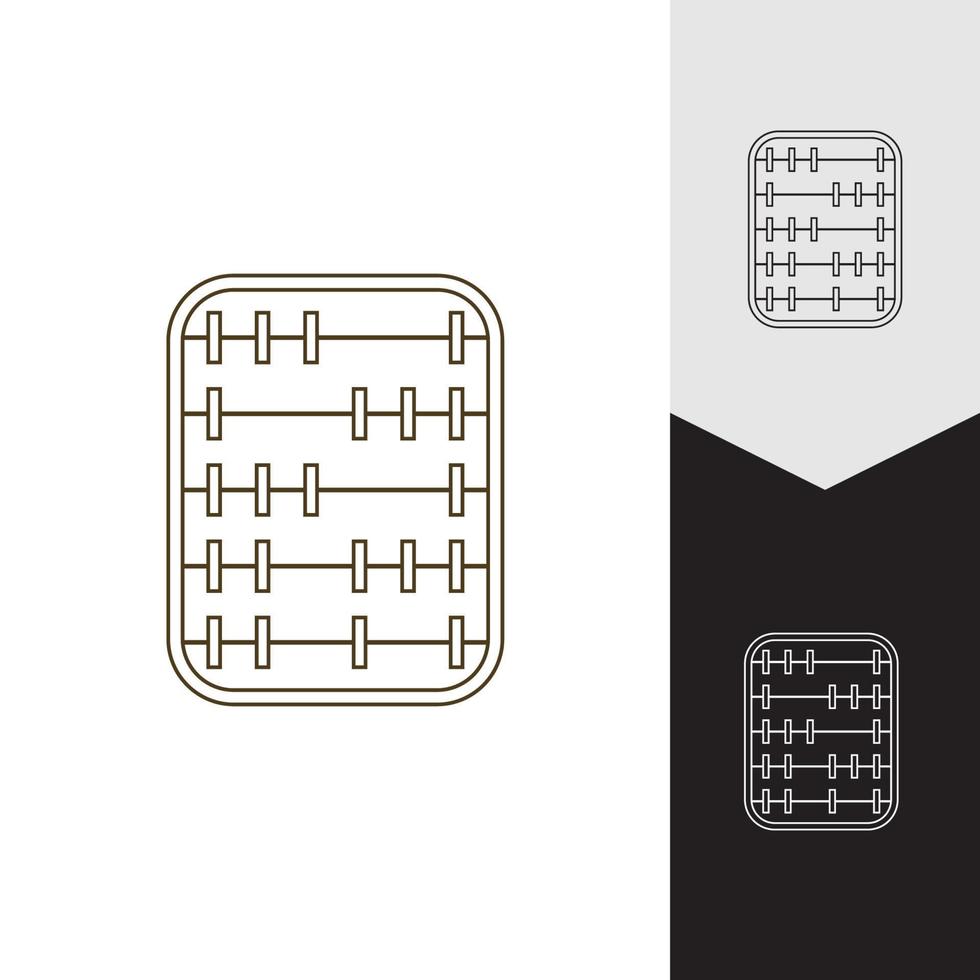 telraam pictogram vector achtergrond