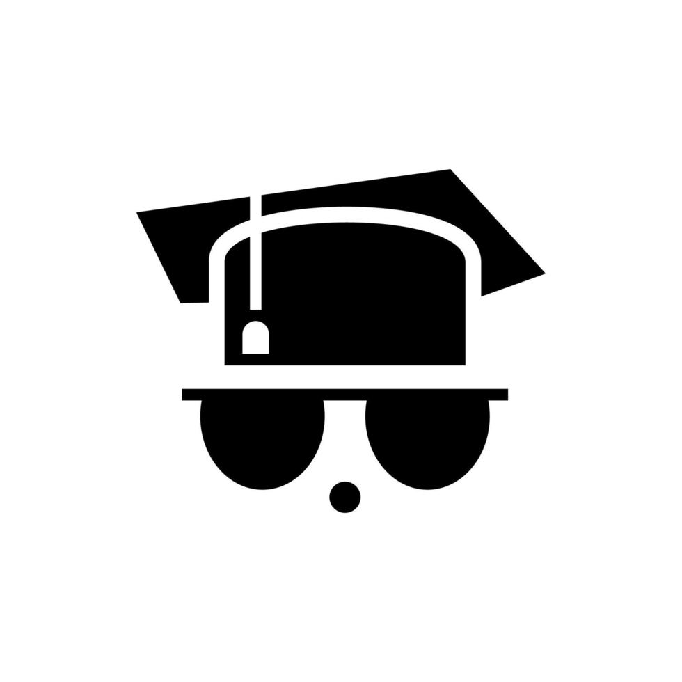 student zwarte vector