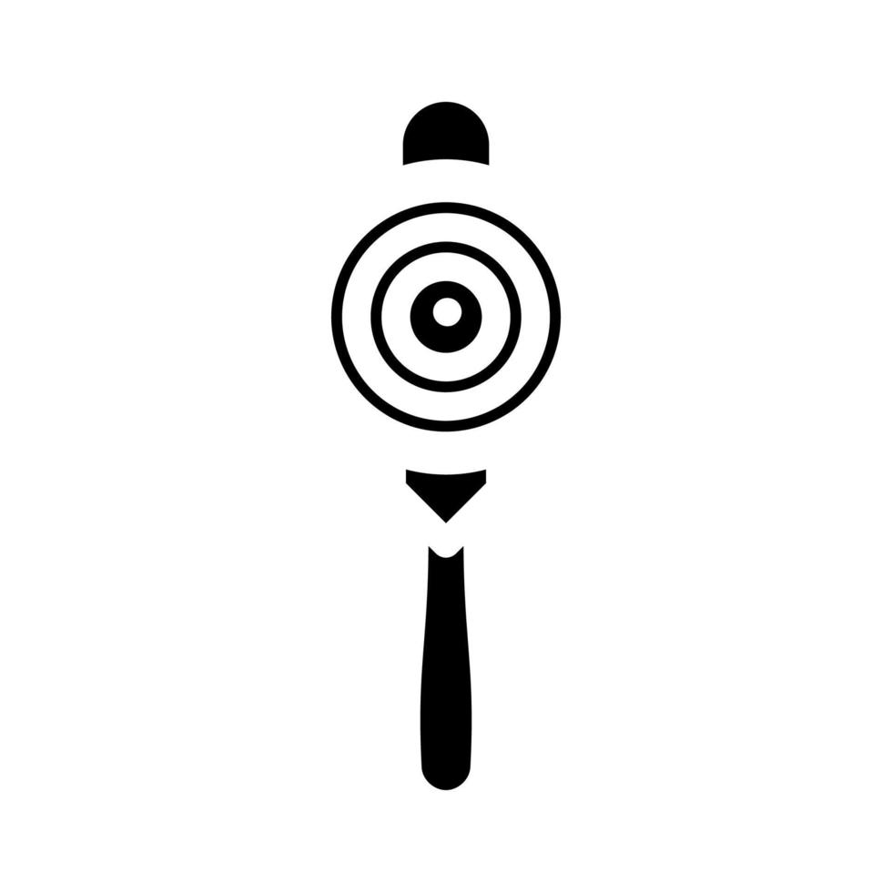 filter barman glyph pictogram vectorillustratie vector