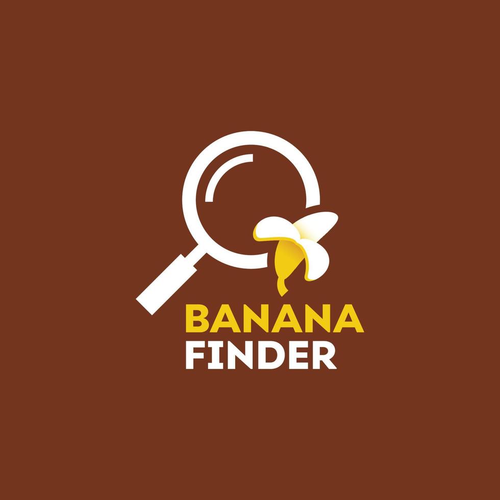 vind bananenlogo vector