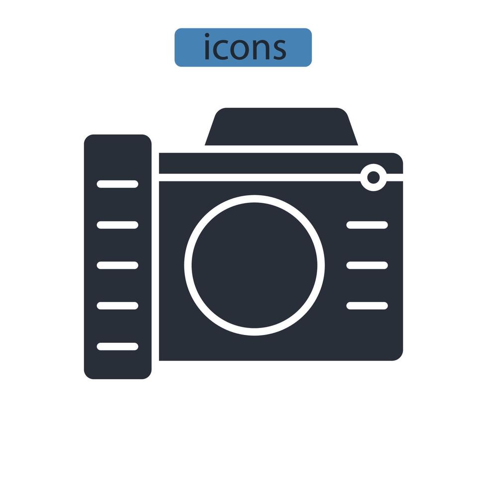 fotopictogrammen symbool vectorelementen voor infographic web vector