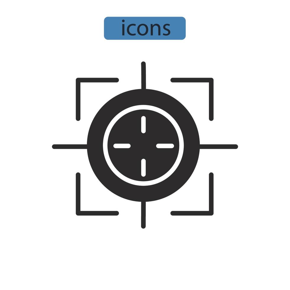 geolocatie pictogrammen symbool vectorelementen voor infographic web vector