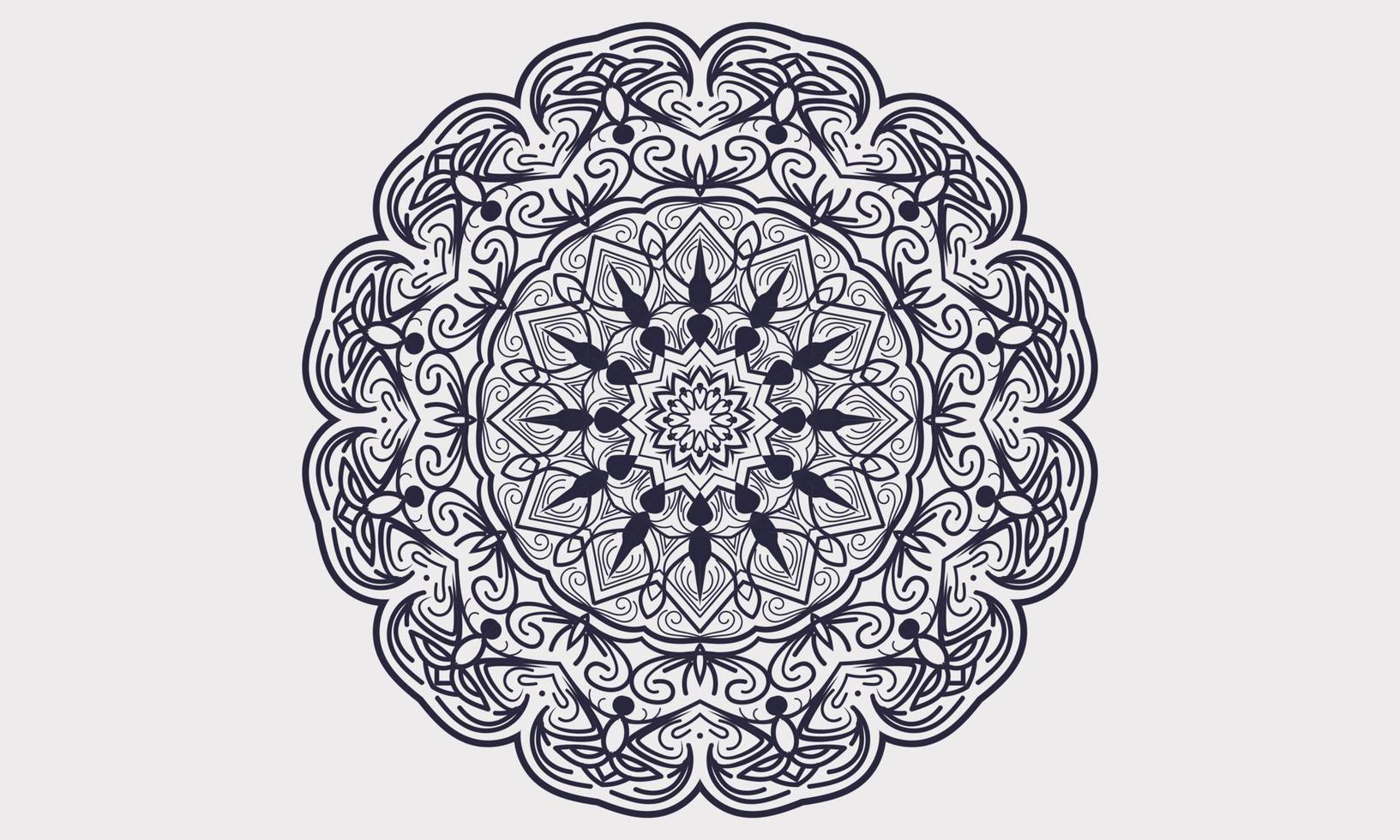 mandala patroon ontwerp vector