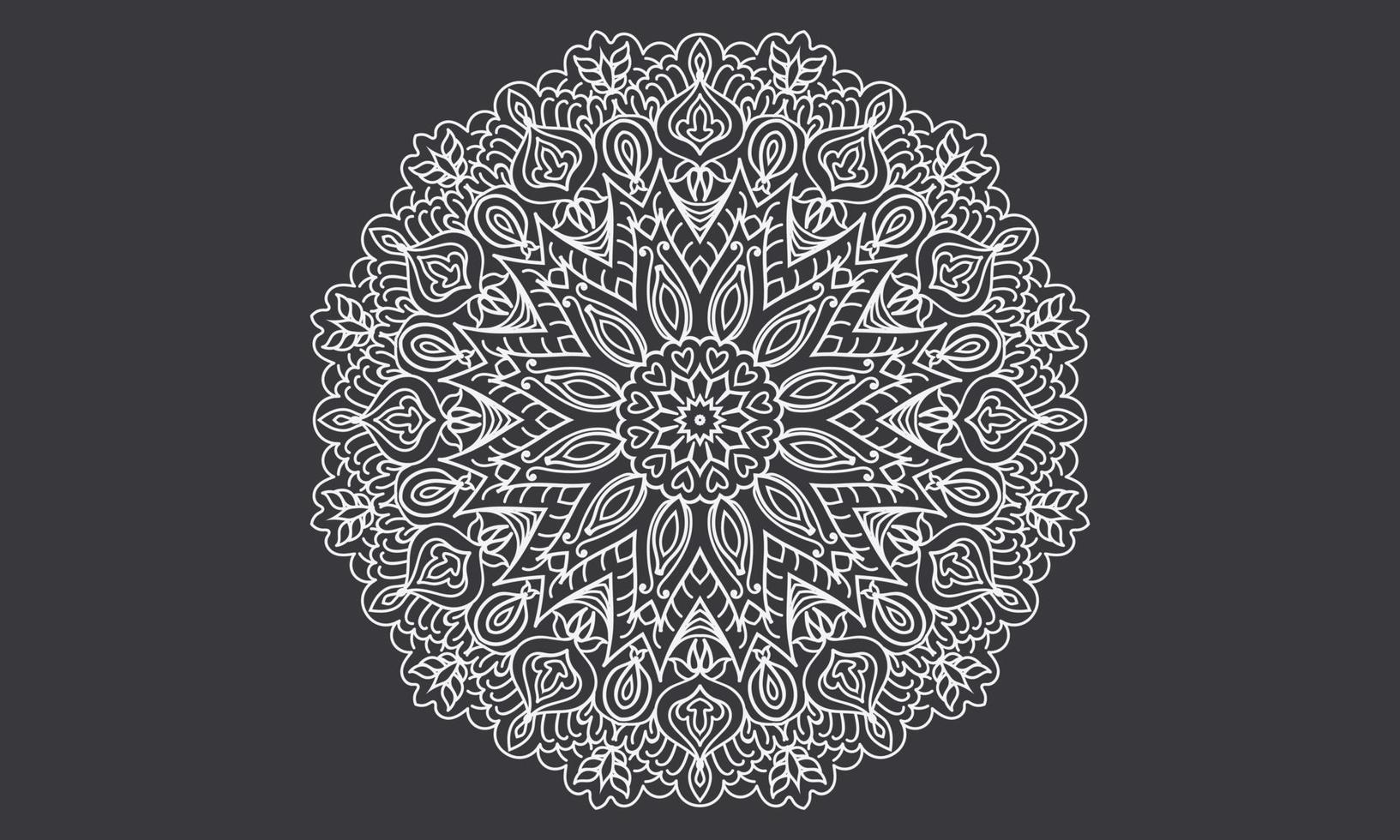 abstracte achtergrond. luxe sier mandala ontwerp. vector