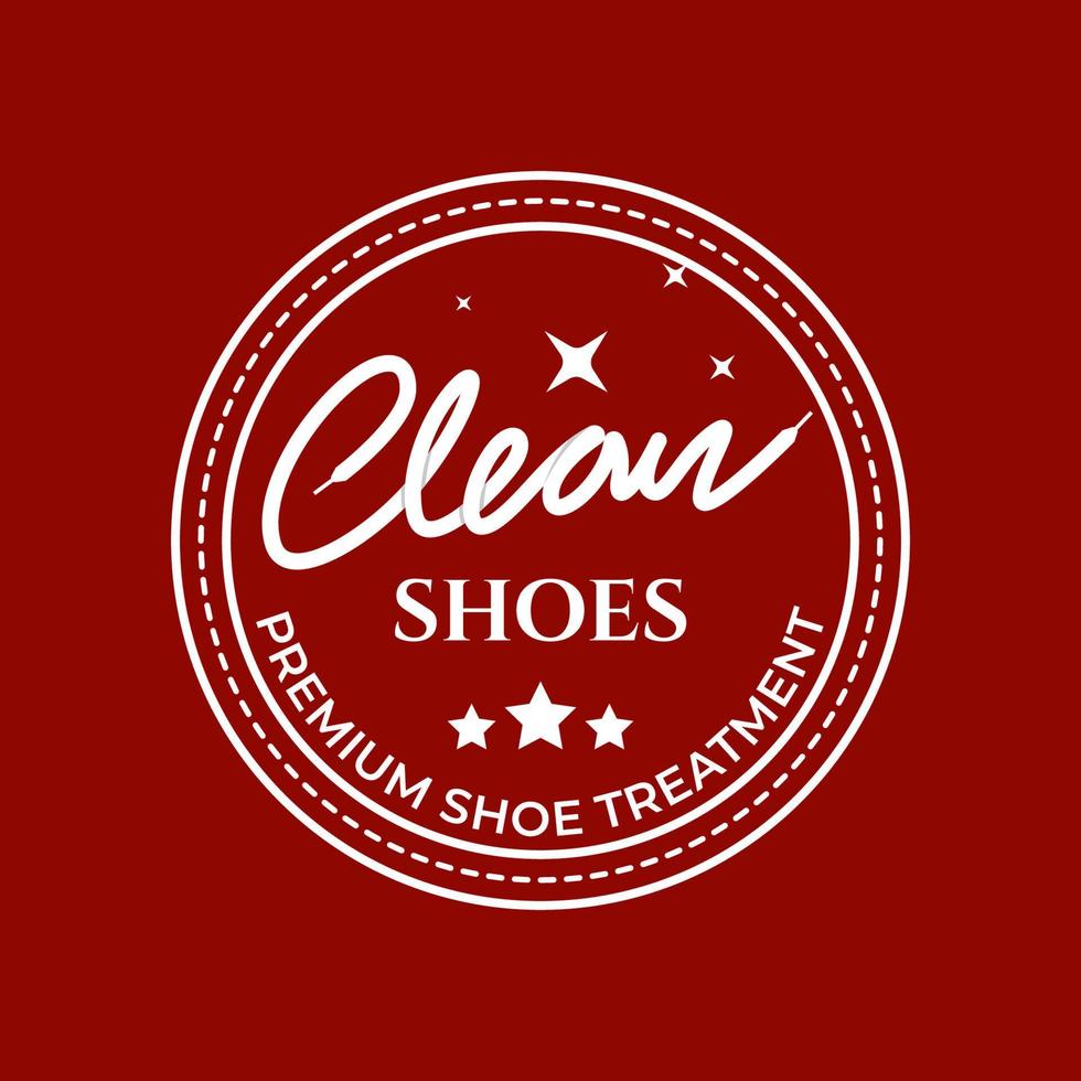 schone schoenen logo sjabloonontwerp vector