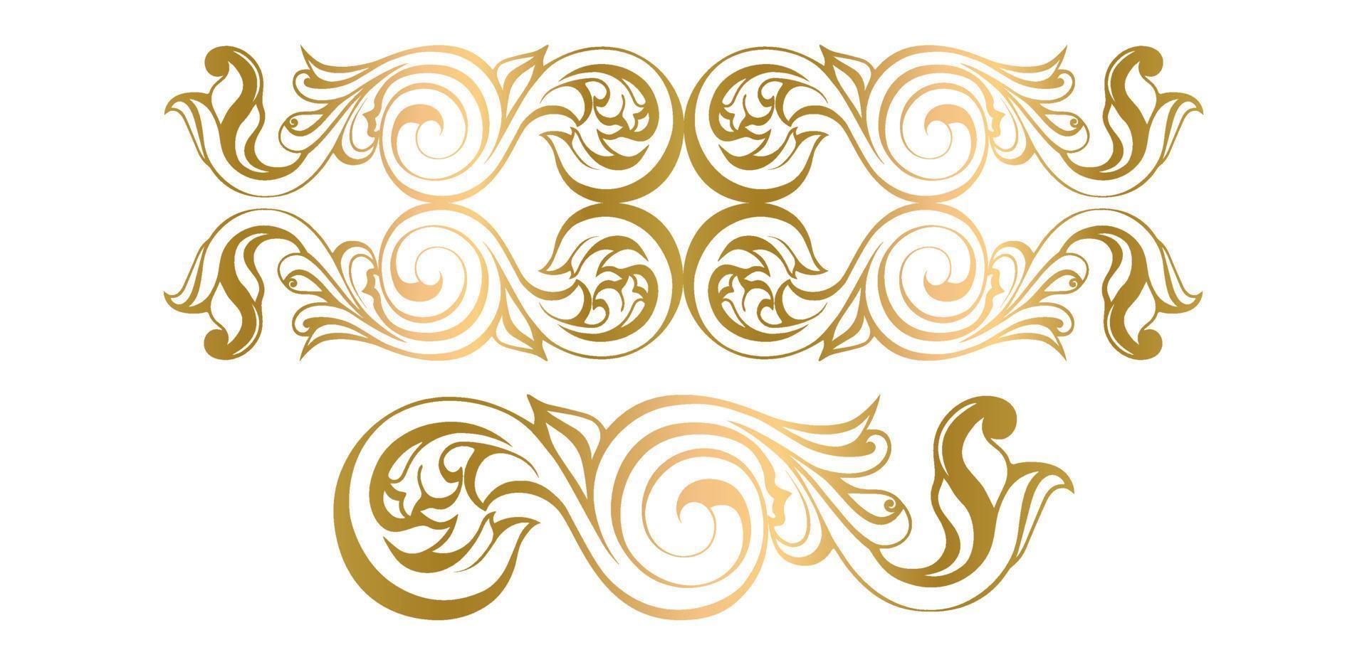 vector damast vintage barokke scroll ornament swirl. Victoriaanse monogram heraldische schild swirl.retro bloemen blad patroon grens gebladerte antieke acanthus kalligrafie gegraveerde tatoeage. tegel decor element