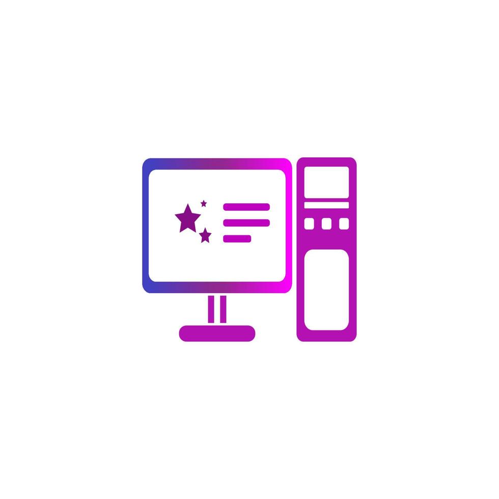 computer pictogram illustratie vector