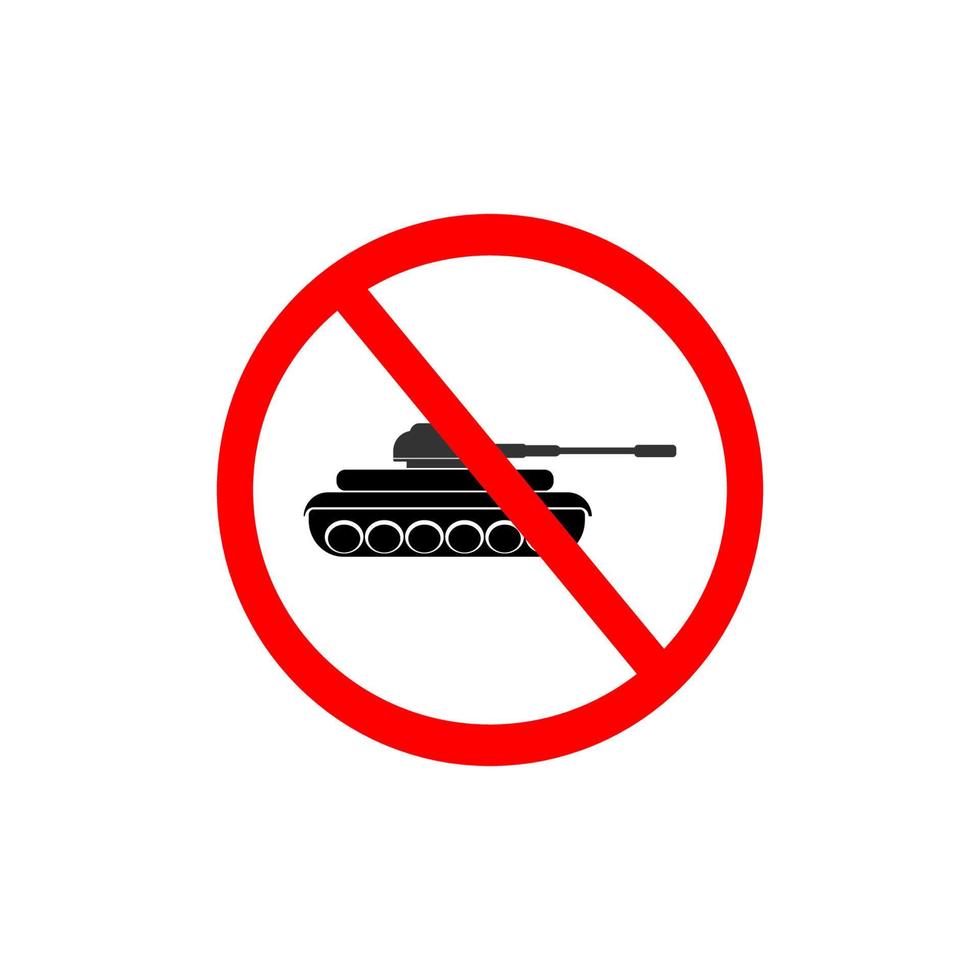 symbool stop oorlog pictogram ontwerp vector
