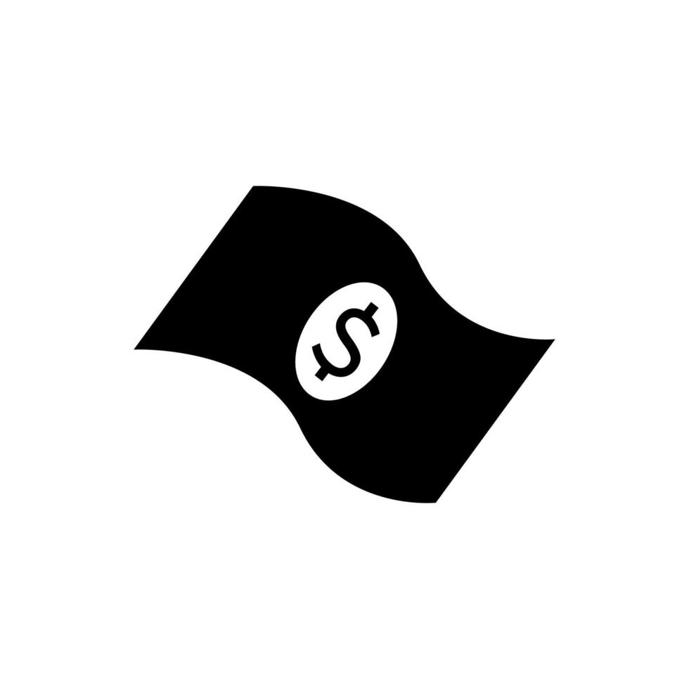 dollar symbool logo vectorillustratie vector