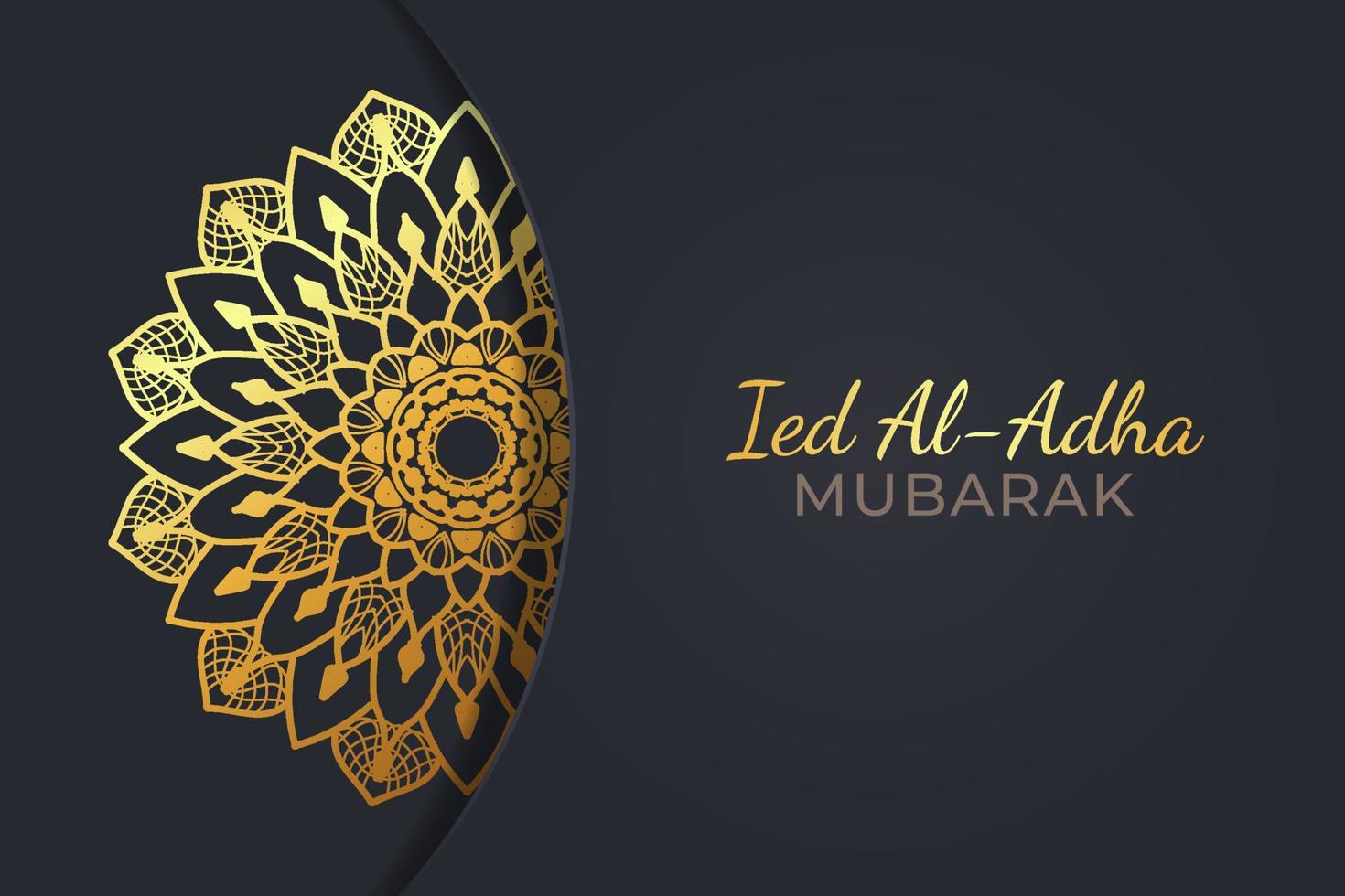 eid al adha feestelijke illustratie. vector