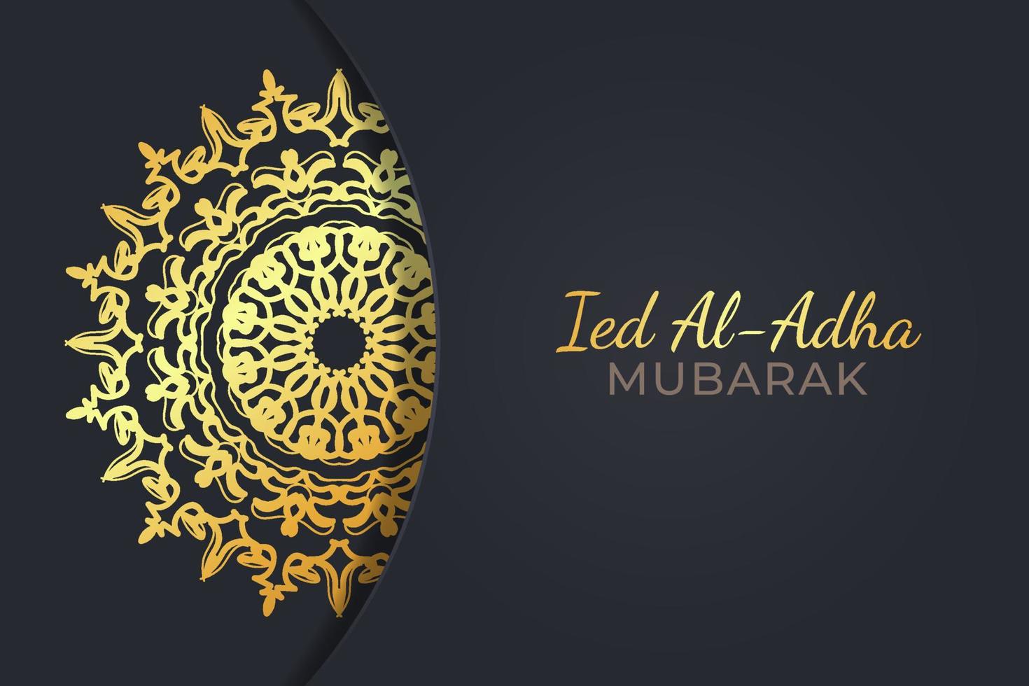 eid al adha feestelijke illustratie. vector