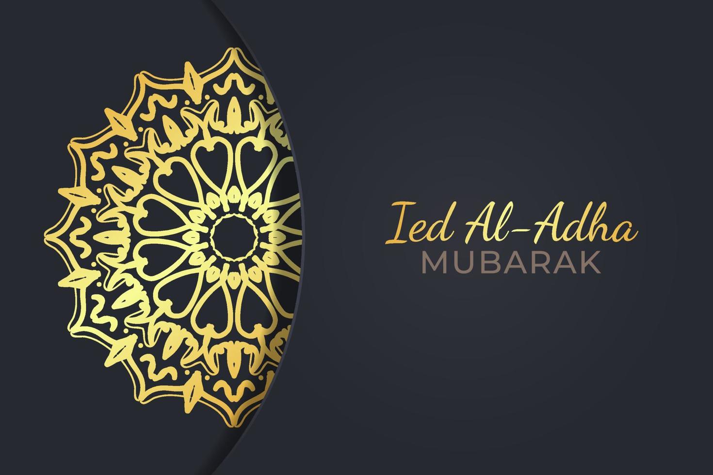 eid al adha feestelijke illustratie. vector