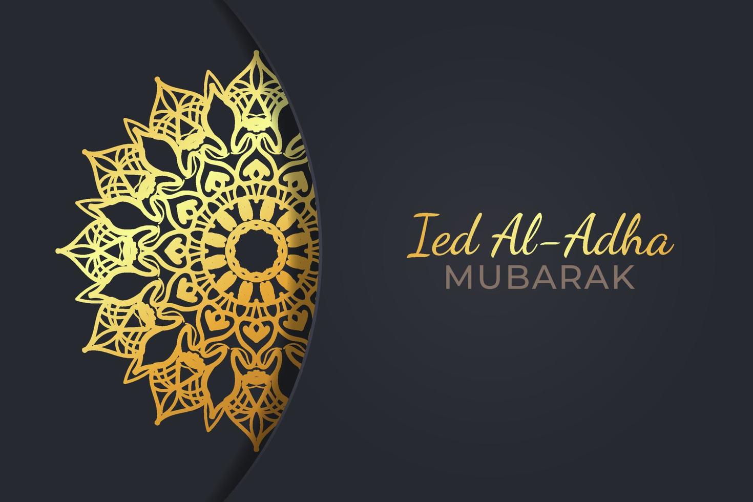 eid al adha feestelijke illustratie. vector