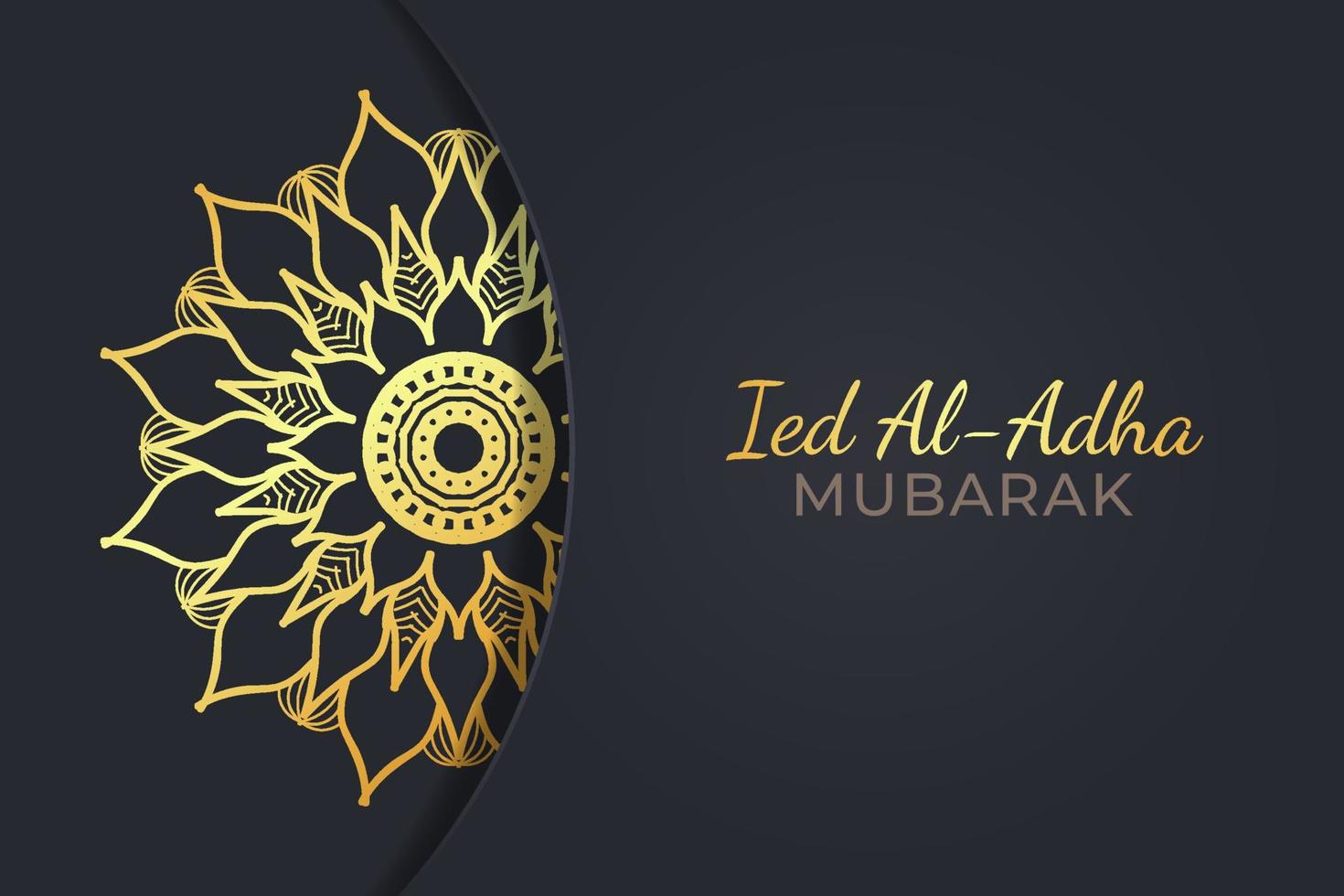 eid al adha feestelijke illustratie. vector