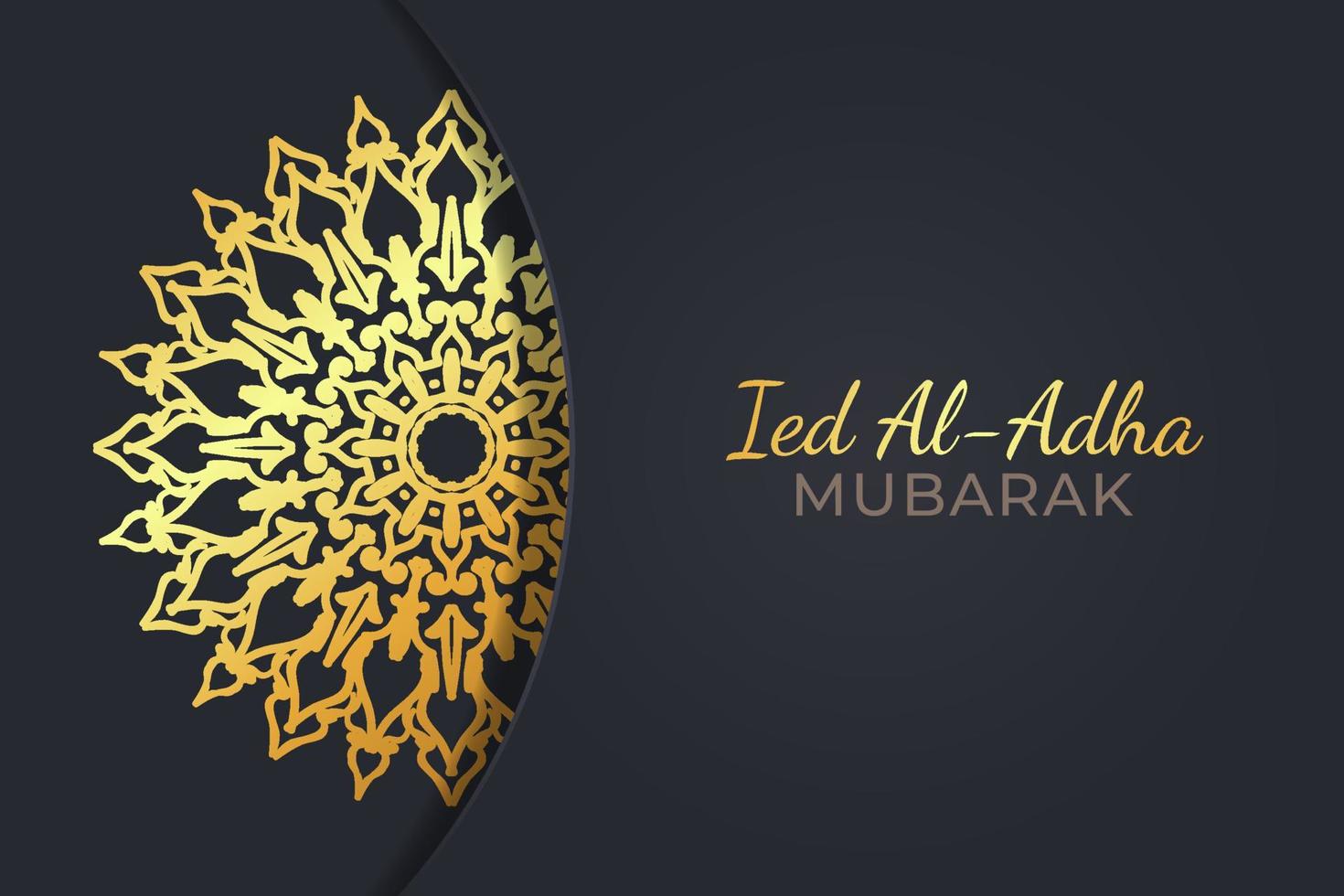 eid al adha feestelijke illustratie. vector