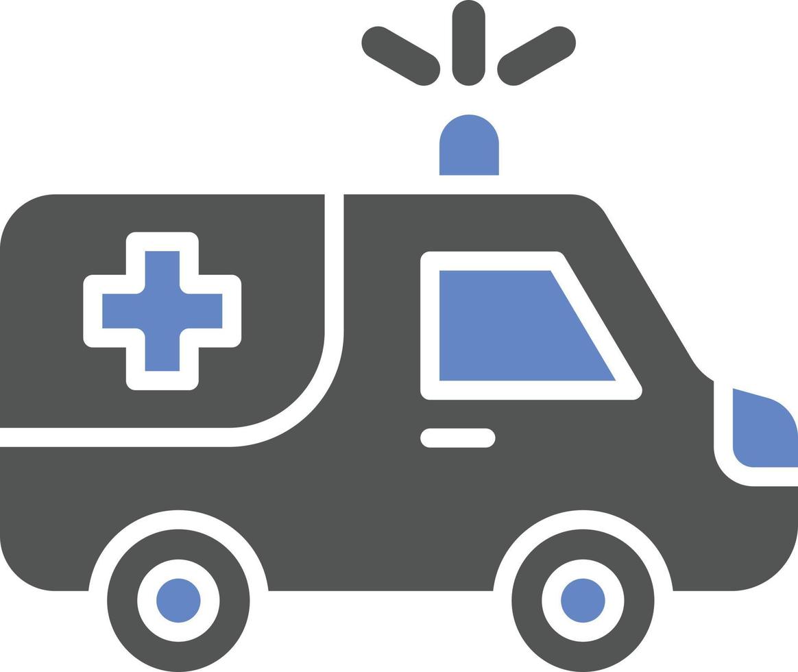 ambulance pictogramstijl vector