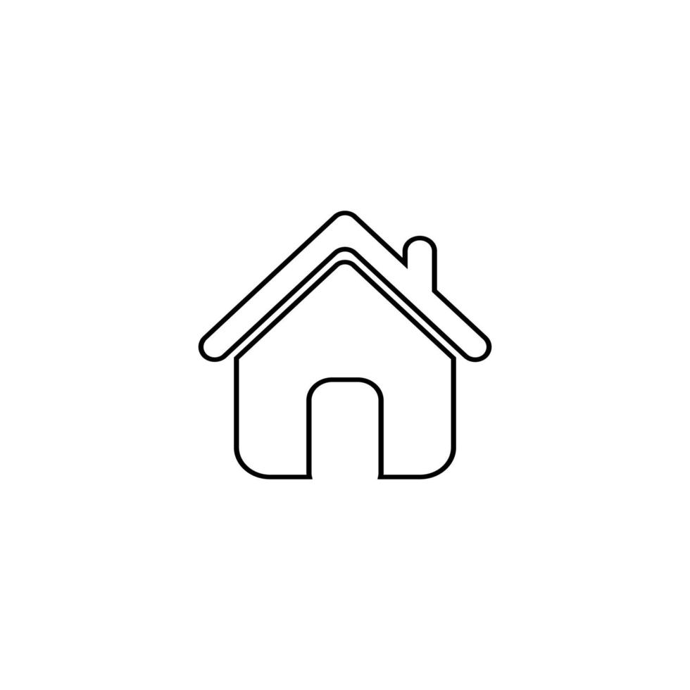 huis pictogram vector ontwerp