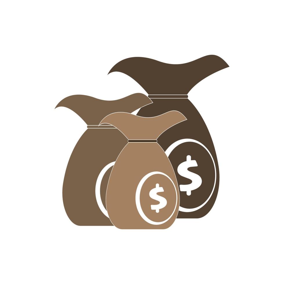 dollar symbool logo vectorillustratie vector