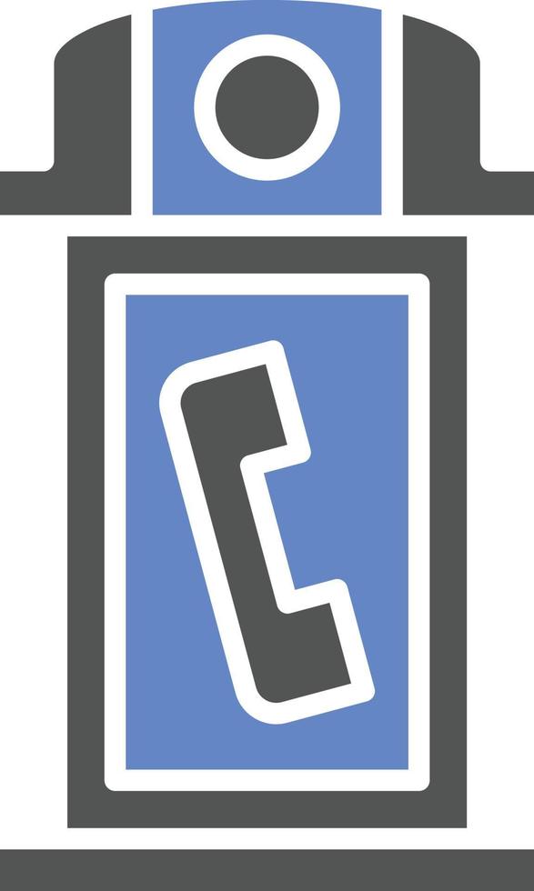 telefooncel pictogramstijl vector