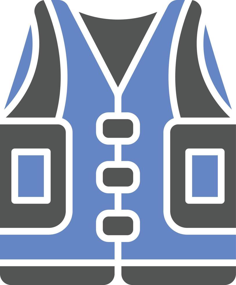 reddingsvest pictogramstijl vector