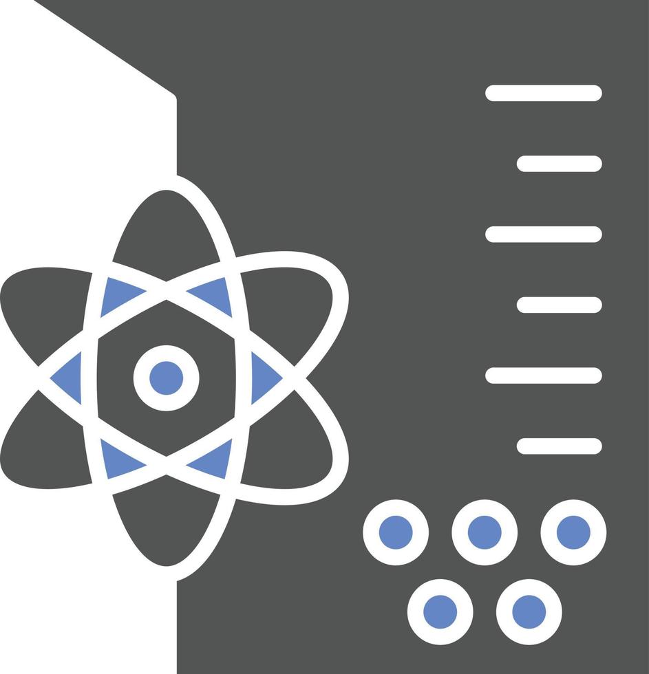 chemie colloïde pictogramstijl vector