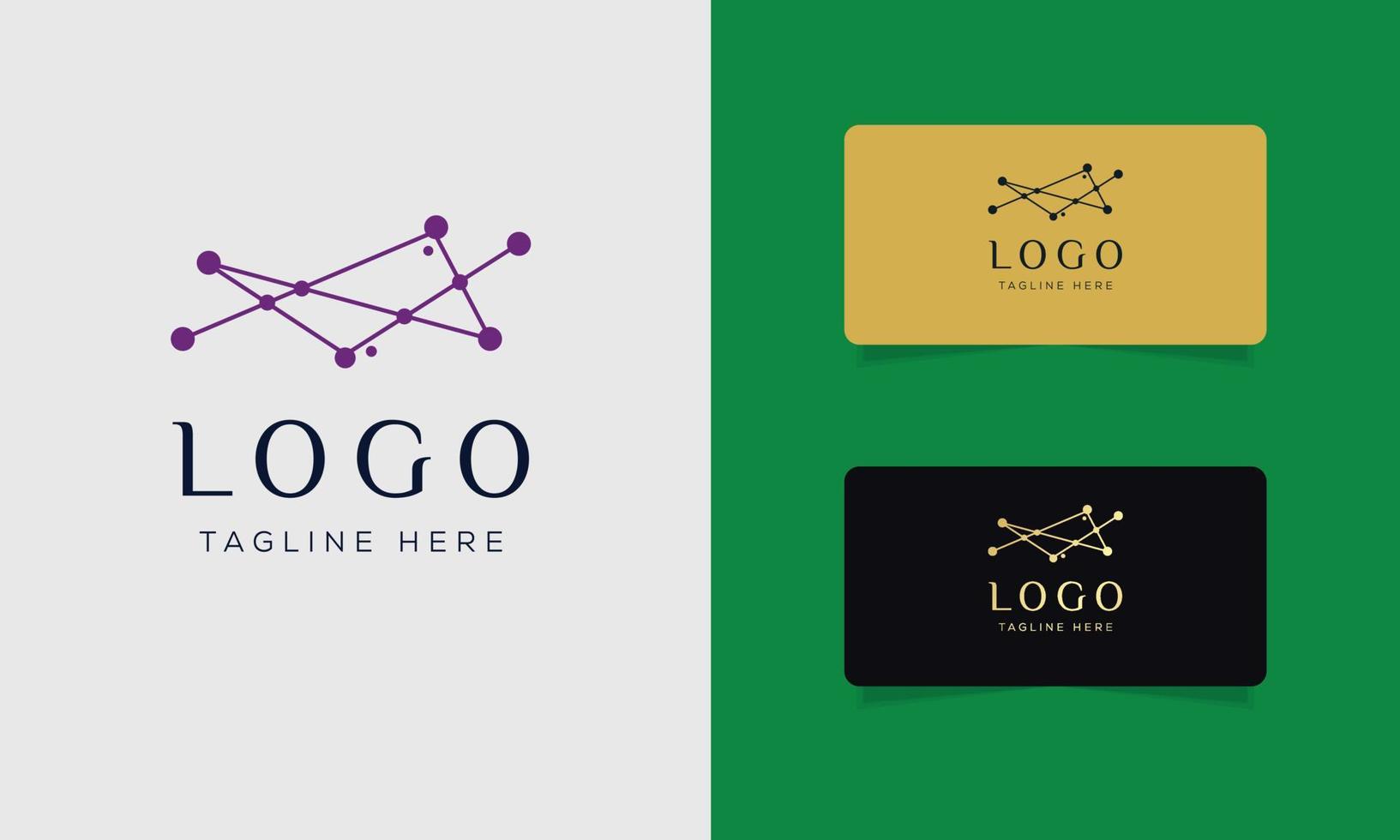 technologie logo ontwerpen concept vector, netwerk internet logo symbool, digitale draad logo. vector