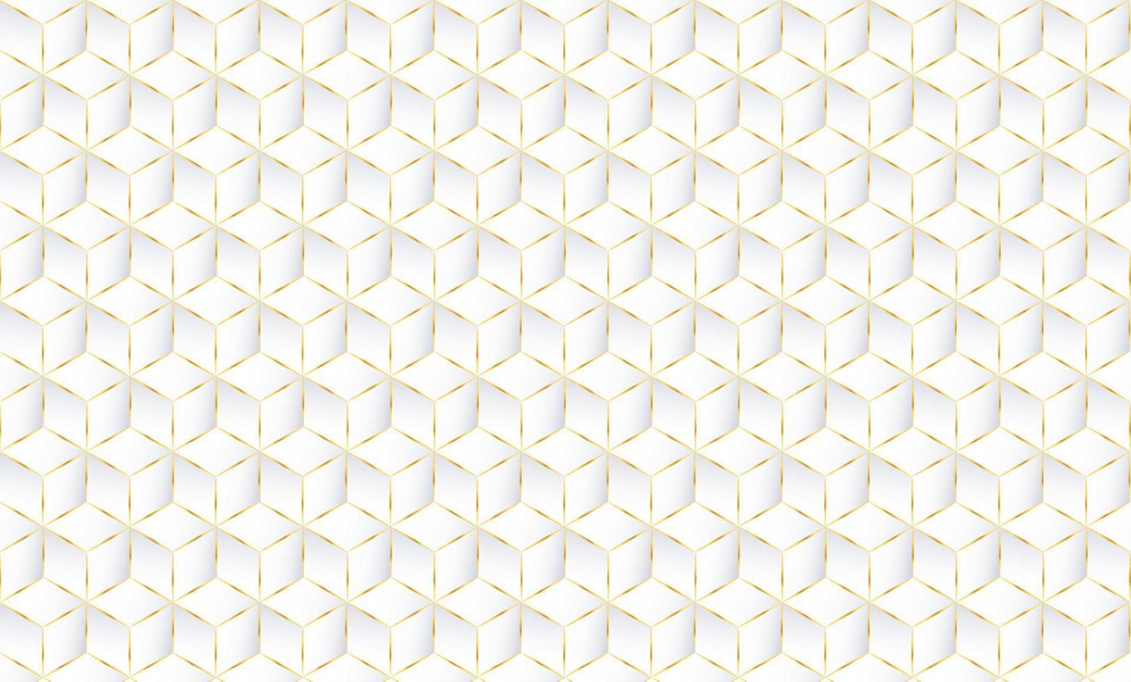 abstracte witte geometrische 3D-kubussen achtergrondpatroon. vector voor presentatieontwerp. pak voor zaken, bedrijven, instellingen, feesten, partijen. vector illustratie