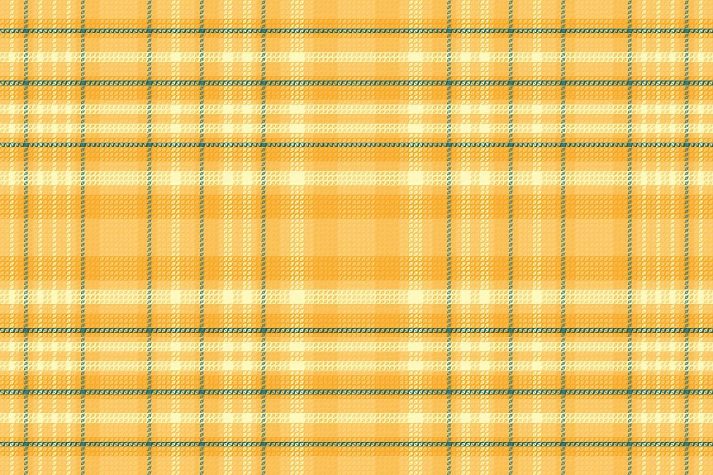 tartan geruit patroon met textuur en zomerkleur. vector