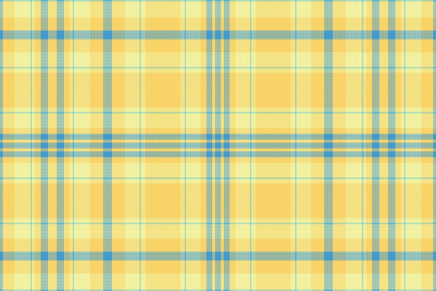 tartan geruit patroon met textuur en zomerkleur. vector