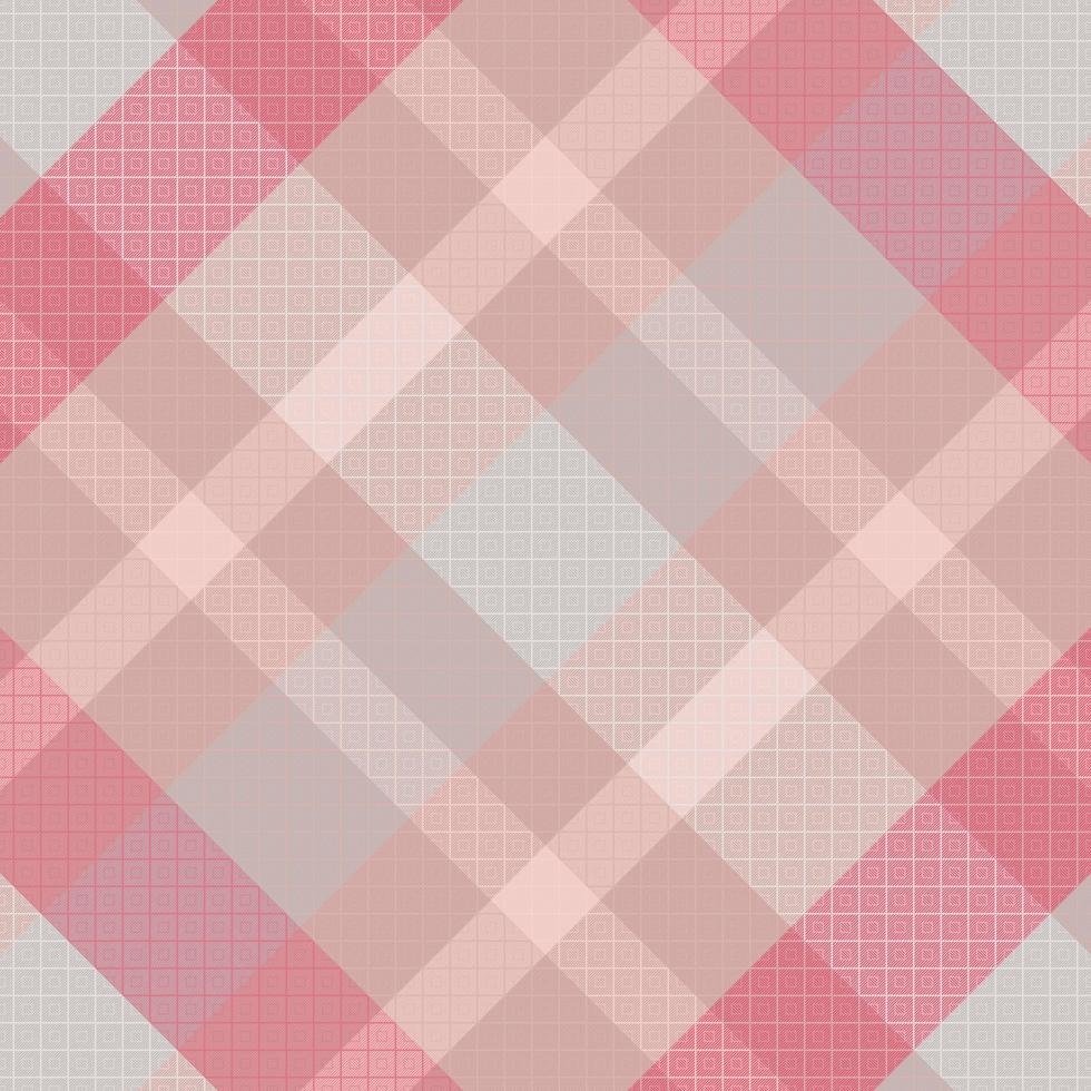 naadloze tartan geruite patroon achtergrond met valentijn s kleur. vector