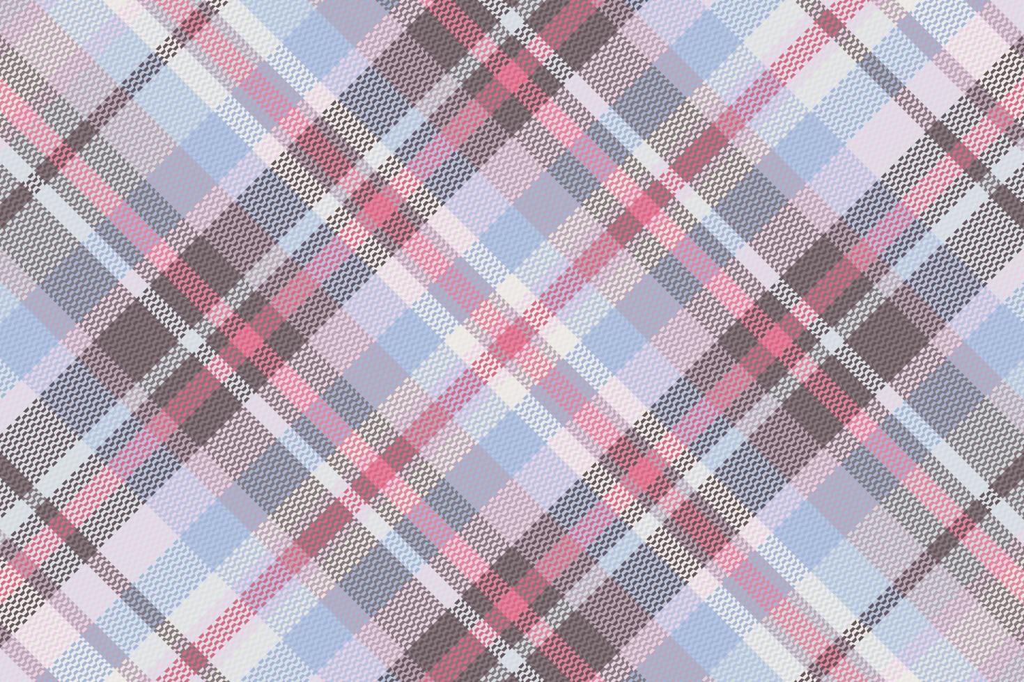 naadloze tartan geruite patroon achtergrond met valentijn s kleur. vector