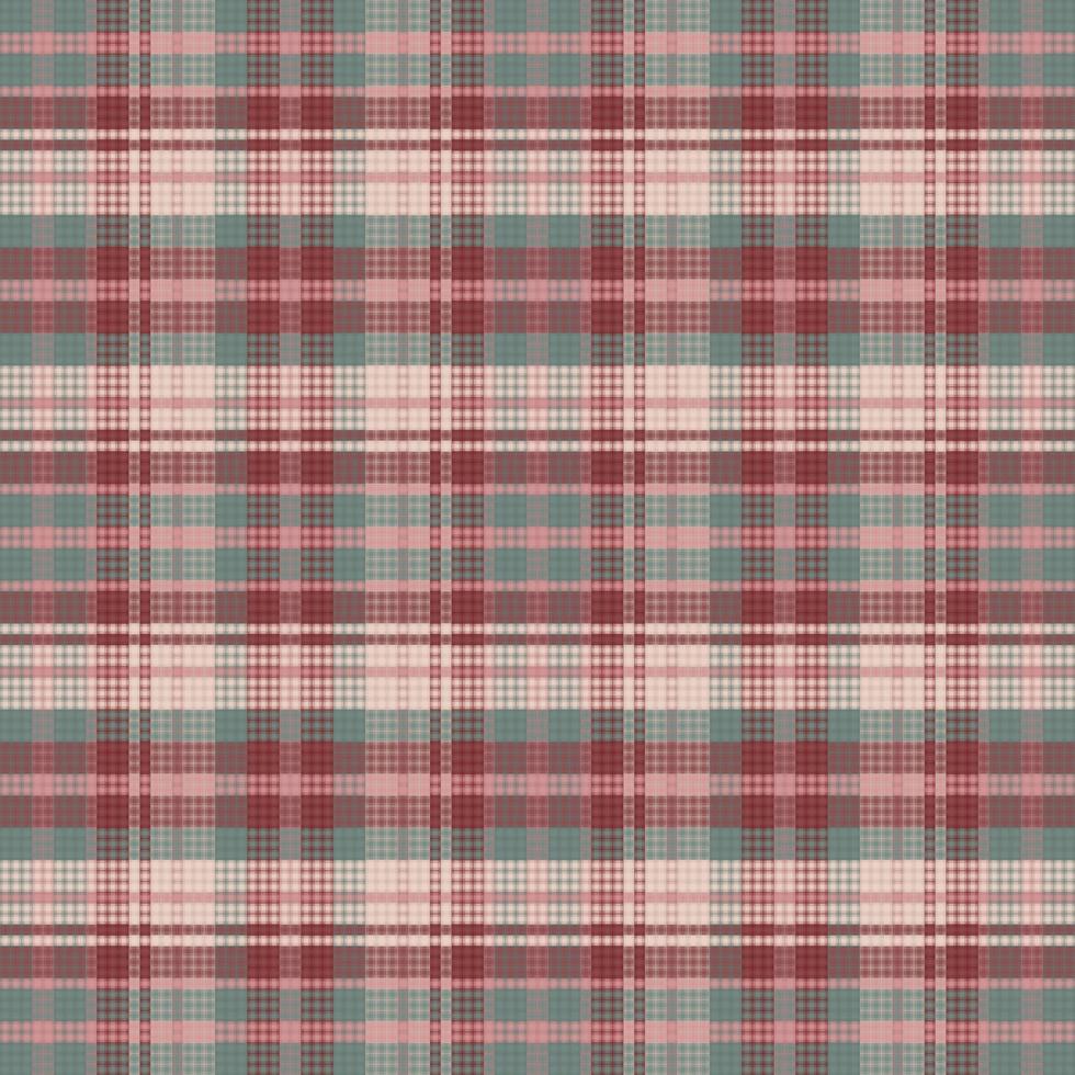 naadloze tartan geruite patroon achtergrond met valentijn s kleur. vector