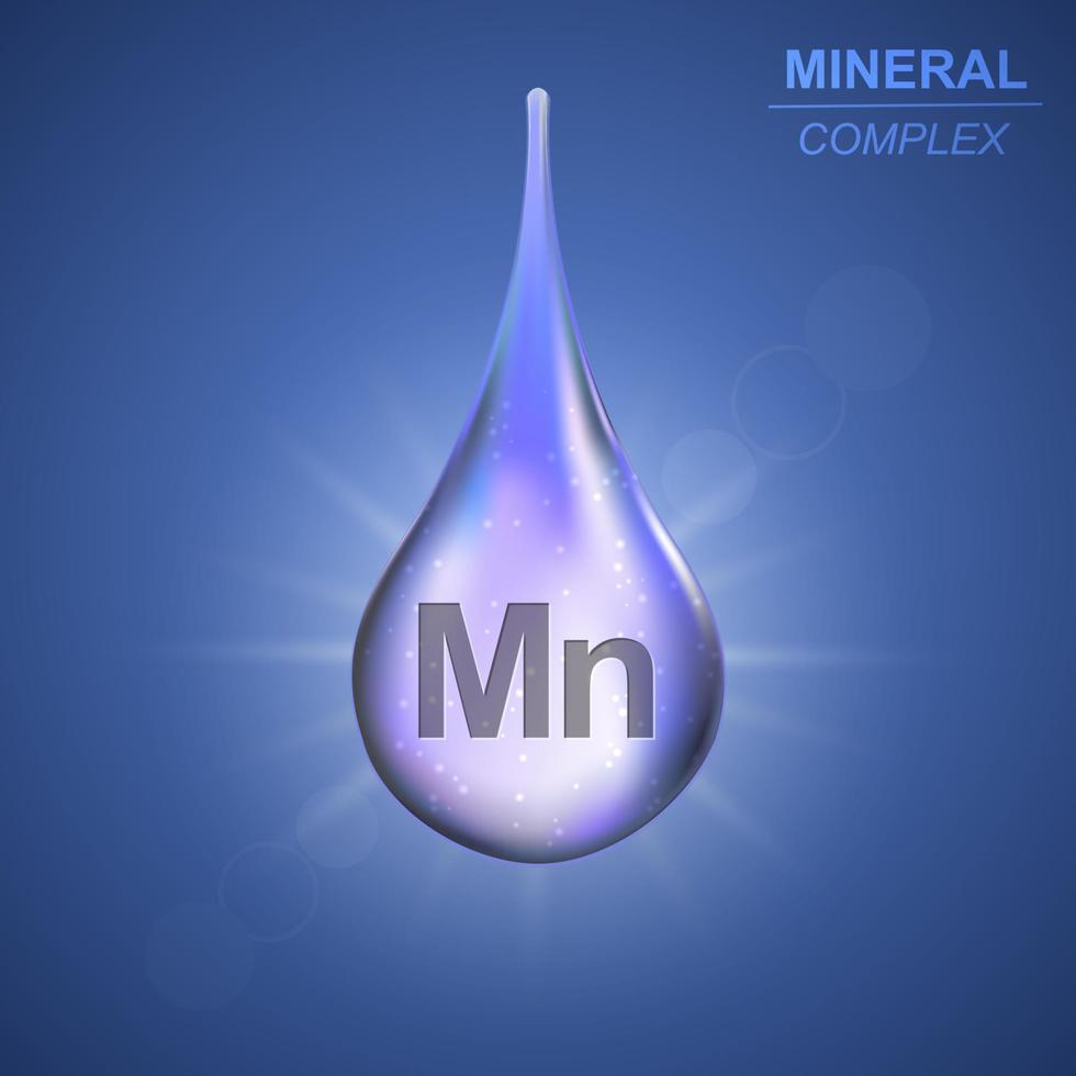 minerale complexe achtergrond vector